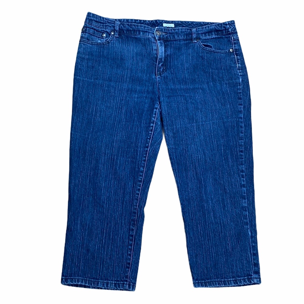 Liz&Co Women’s Stretch Cropped Jeans 16